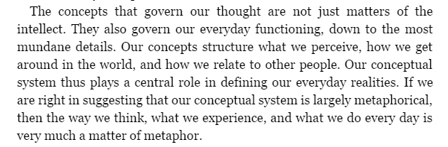 mataphors we live by