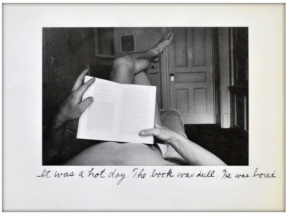 michals, In Take One and See Mt. Fujiyama, 1976