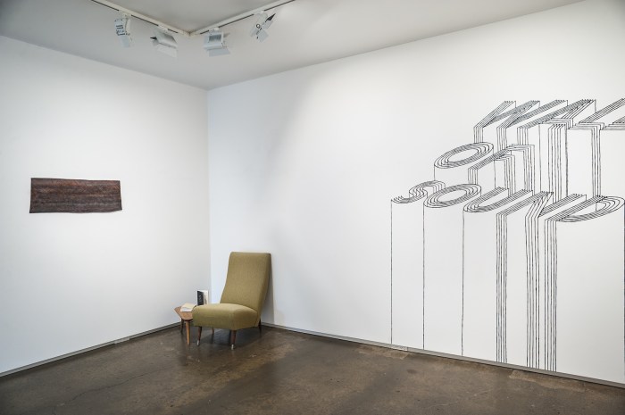 Bowen Galleries exhibition, December 2016. Artists Sarah Maxey, Matthew McIntyre Wilson, Amelia Pascoe and Moniek Schrijer.